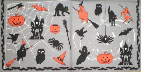 029 Halloween - 3-ply (orange) - Ihr